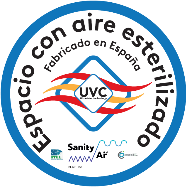 logo respira escaparate coronavirus Sanity Air Esteriliza el aire de forma segura